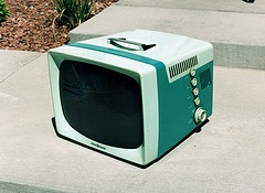 1950s General Electric TV Set